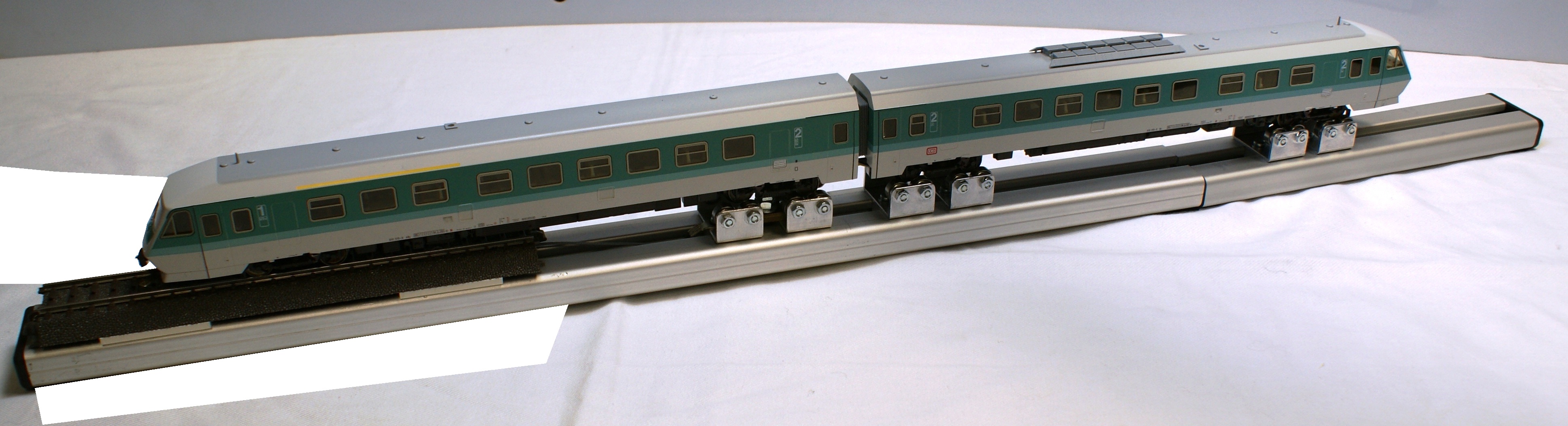 Ergänzungsset für Rollenprüfstand Spur H0 Wechselstrom digital/analog (500mm) (AC)